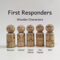 First Responders Peg Doll Set by Pegsies&#x2122;